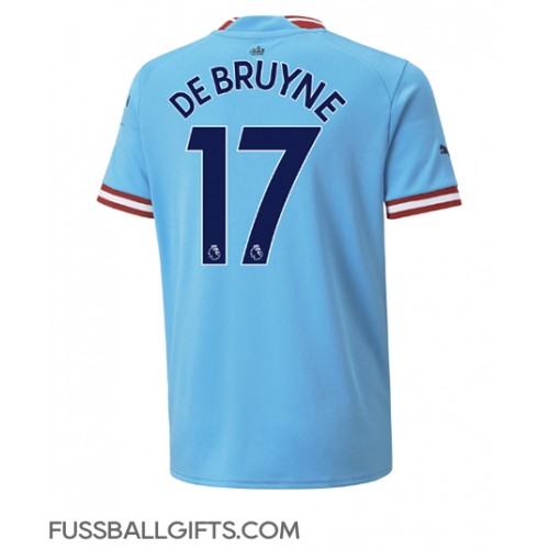 Manchester City Kevin De Bruyne #17 Fußballbekleidung Heimtrikot 2022-23 Kurzarm